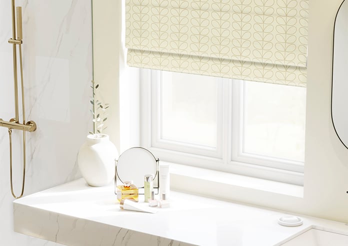 Orla Kiely Linear Stem, Natural - Twist&Fit Roman Blind - Image 5